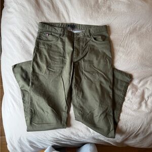 Tommy Hilfiger Olive Green Pants